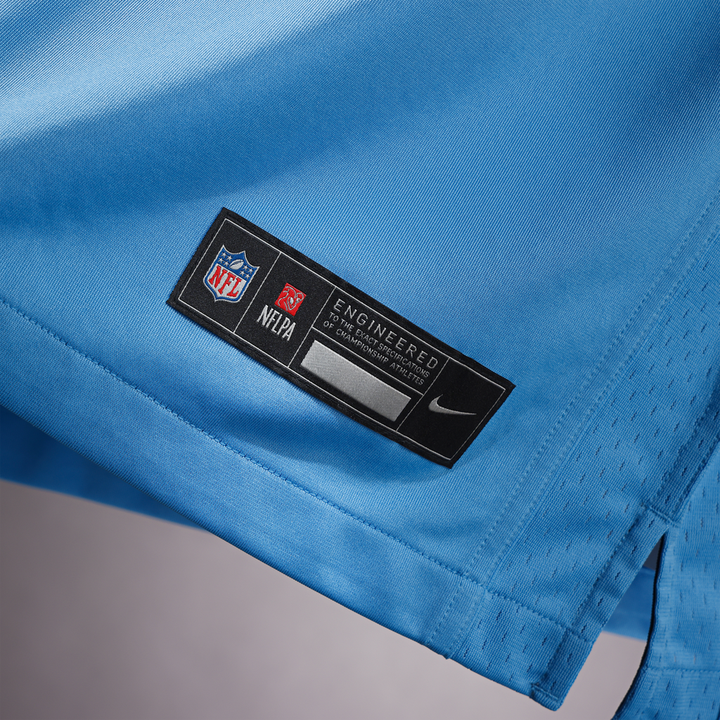 Keldric Faulk Tennessee Titans Nike 2026 NFL Draft First Round Pick No.31 Game Jersey - Light Blue