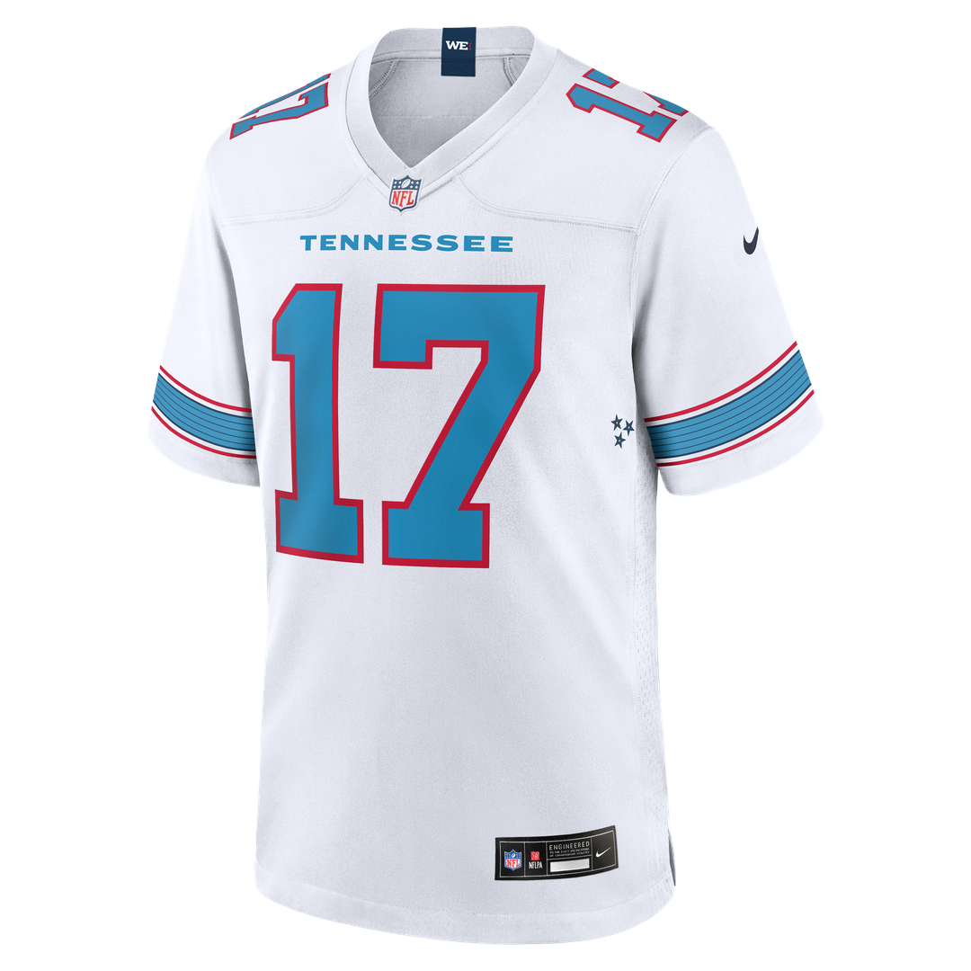 Chimere Dike Tennessee Titans Nike Game Jersey -  White