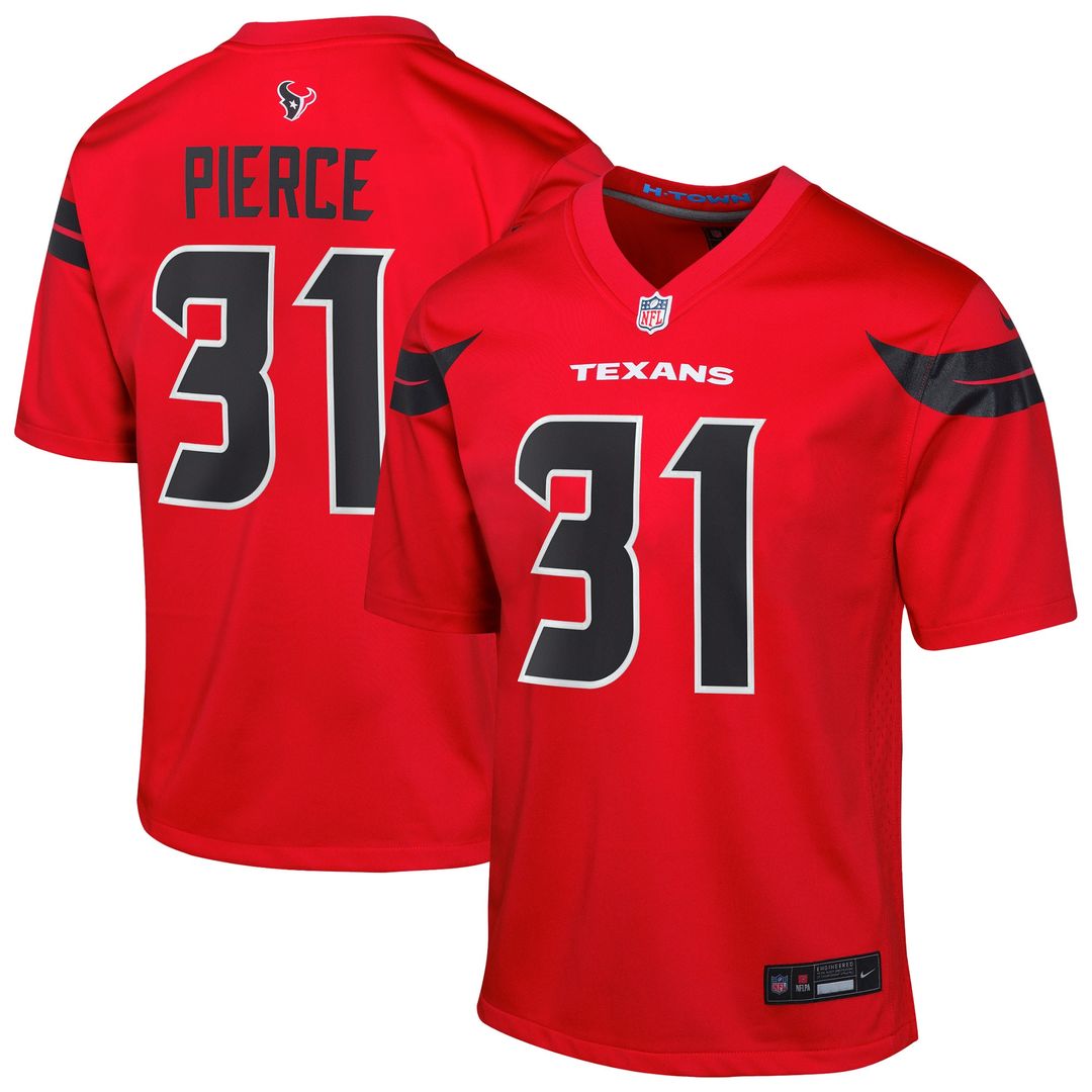 Dameon Pierce Houston Texans Nike Youth Game Jersey - Red