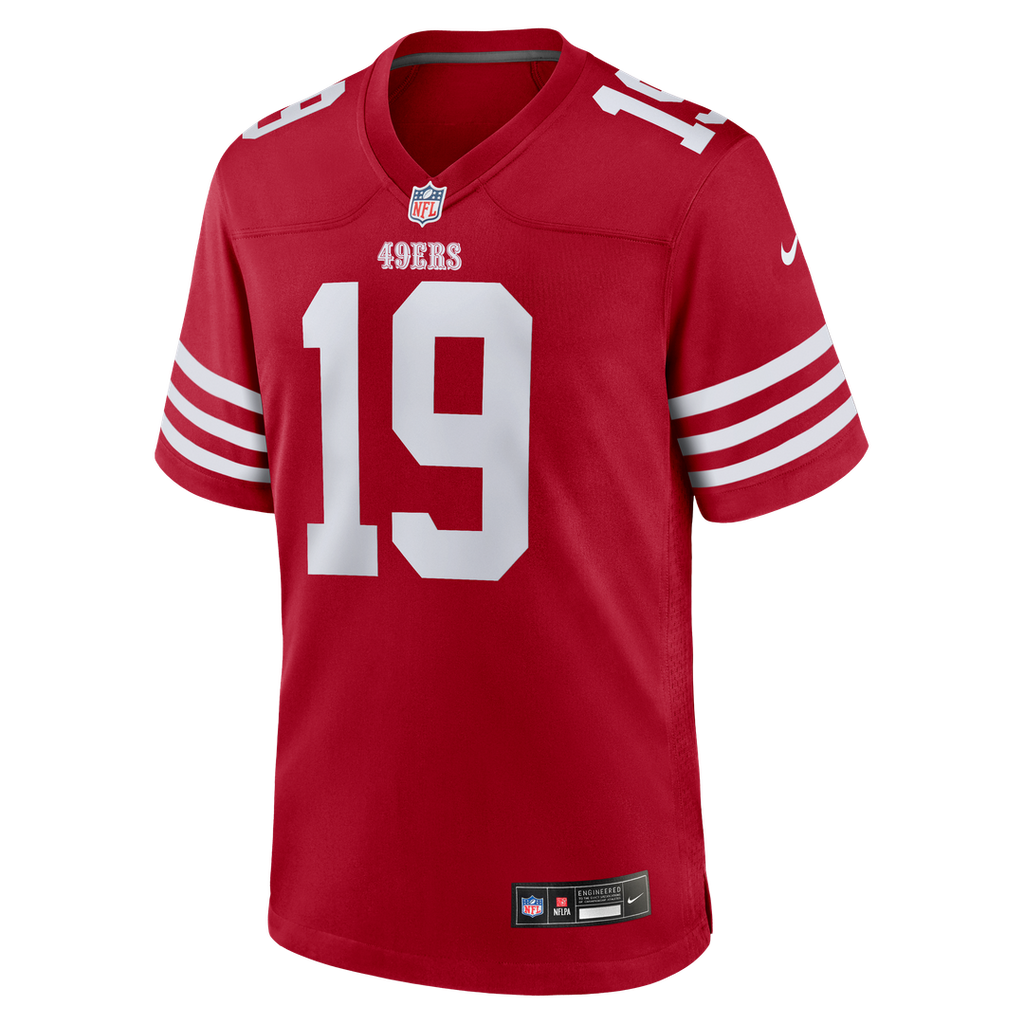 Trent Taylor San Francisco 49ers Nike Team Game Jersey -  Scarlet