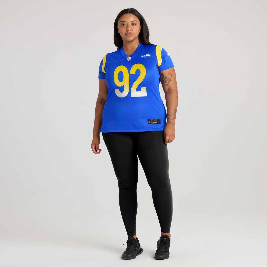 Harrison Mevis Los Angeles Rams Nike Women's Team Game Jersey -  Royal