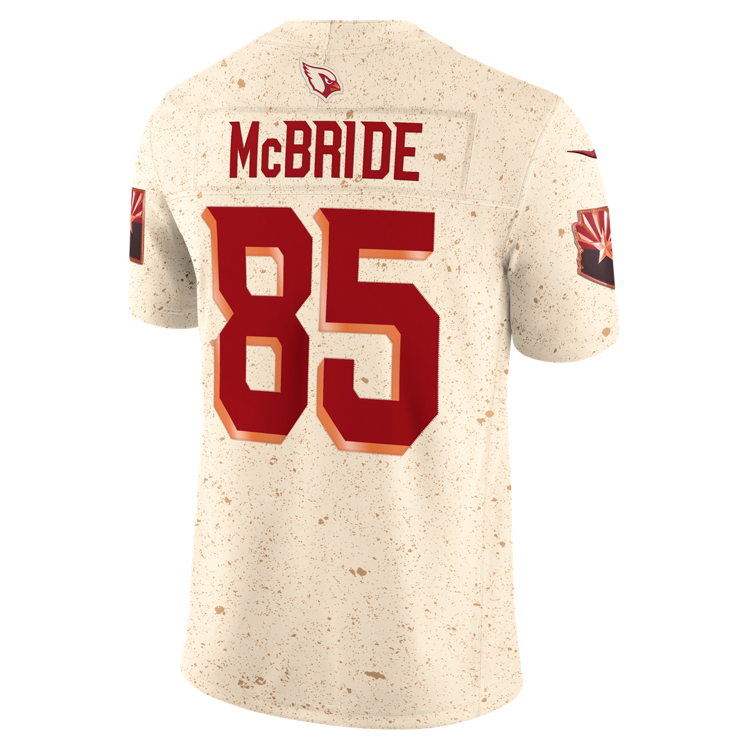 Trey McBride Arizona Cardinals Nike 2025 Rivalries Collection Stitched Limited Jersey - Natural