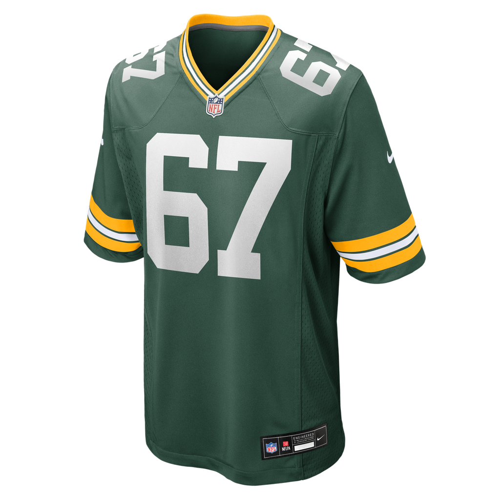 Donovan Jennings Green Bay Packers Nike Team Game Jersey -  Green