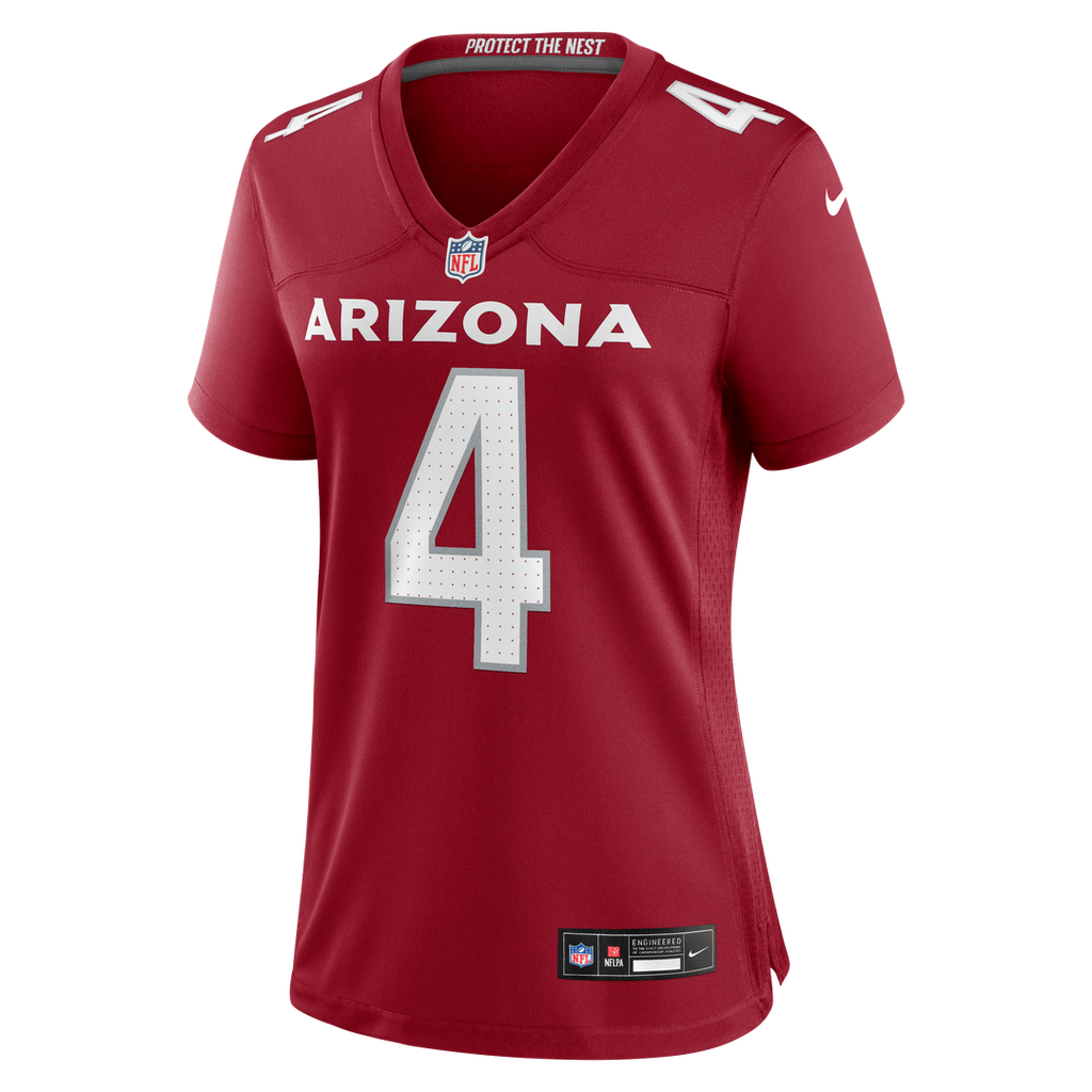 Jeremiyah Love Arizona Cardinals Nike Women's Game Jersey - White
