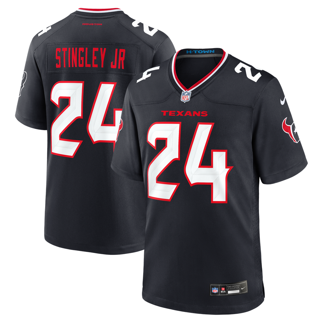 Derek Stingley Jr. Houston Texans Nike Game Jersey - Navy