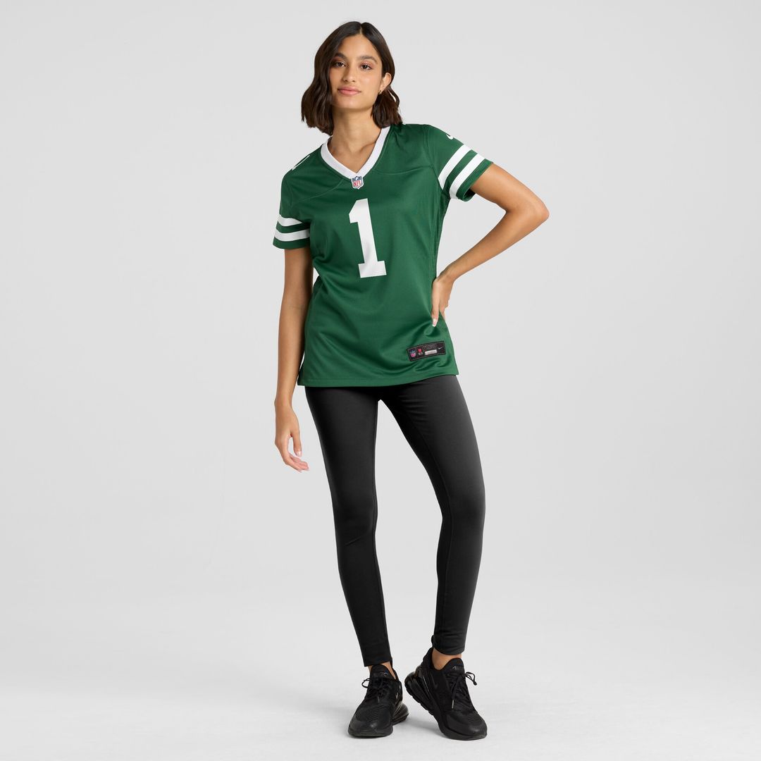 New York Jets Nike Women's #1 Mom Game Jersey - Legacy Green
