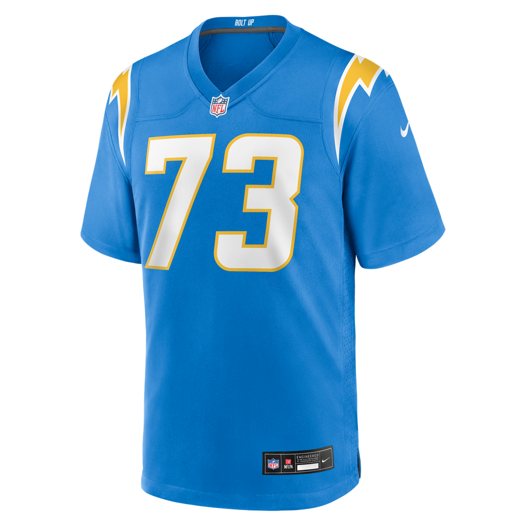 Alex Harkey Los Angeles Chargers Nike Team Game Jersey - Powder Blue