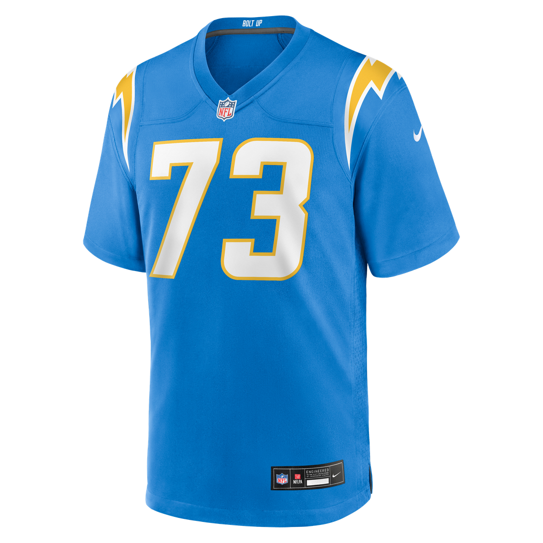 Alex Harkey Los Angeles Chargers Nike Team Game Jersey - Powder Blue
