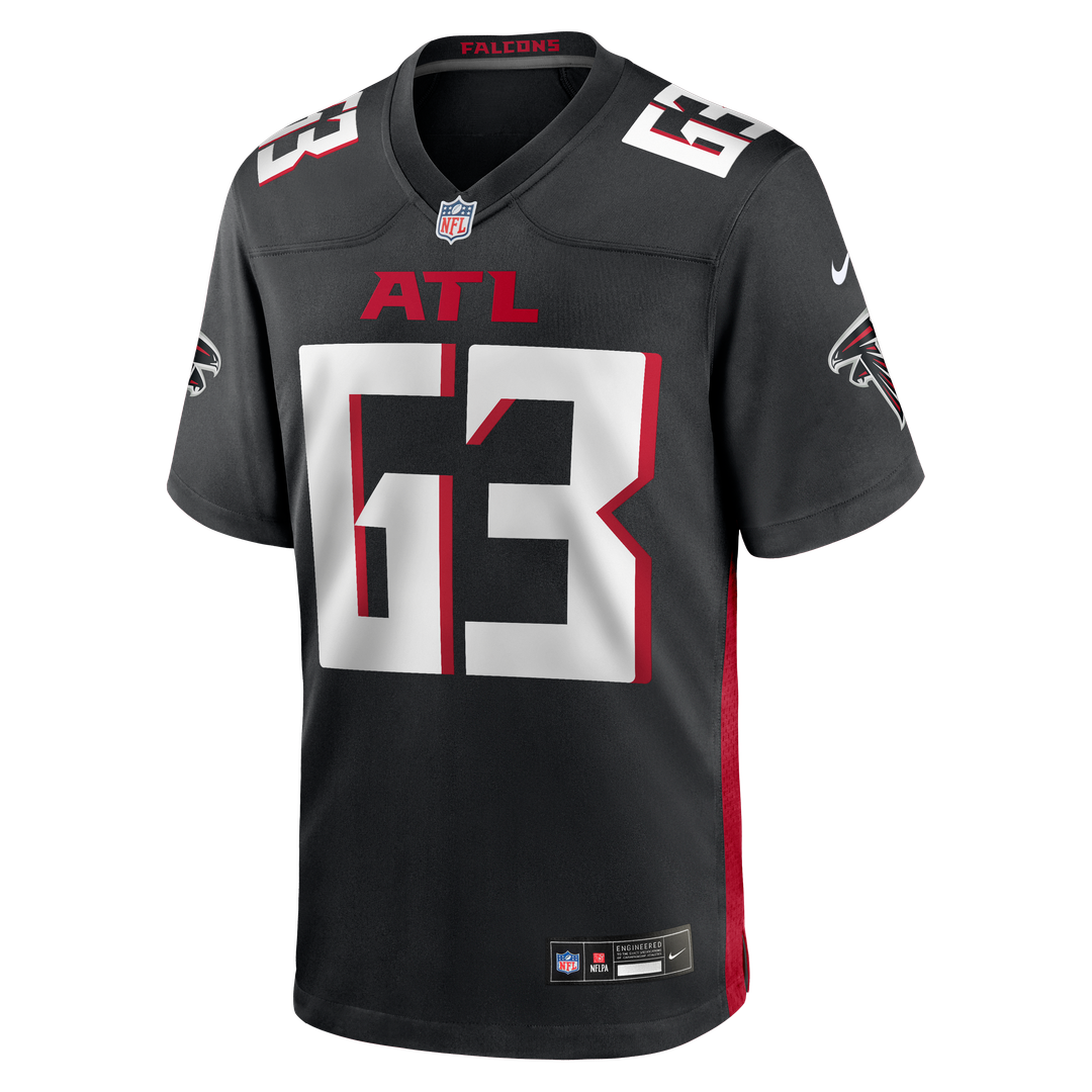 Chris Lindstrom Atlanta Falcons Nike Game Jersey - Black