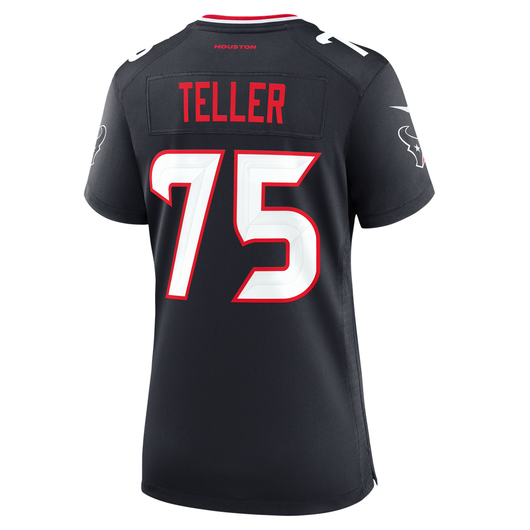 Wyatt Teller Houston Texans Nike Women's Team Game Jersey -  Navy