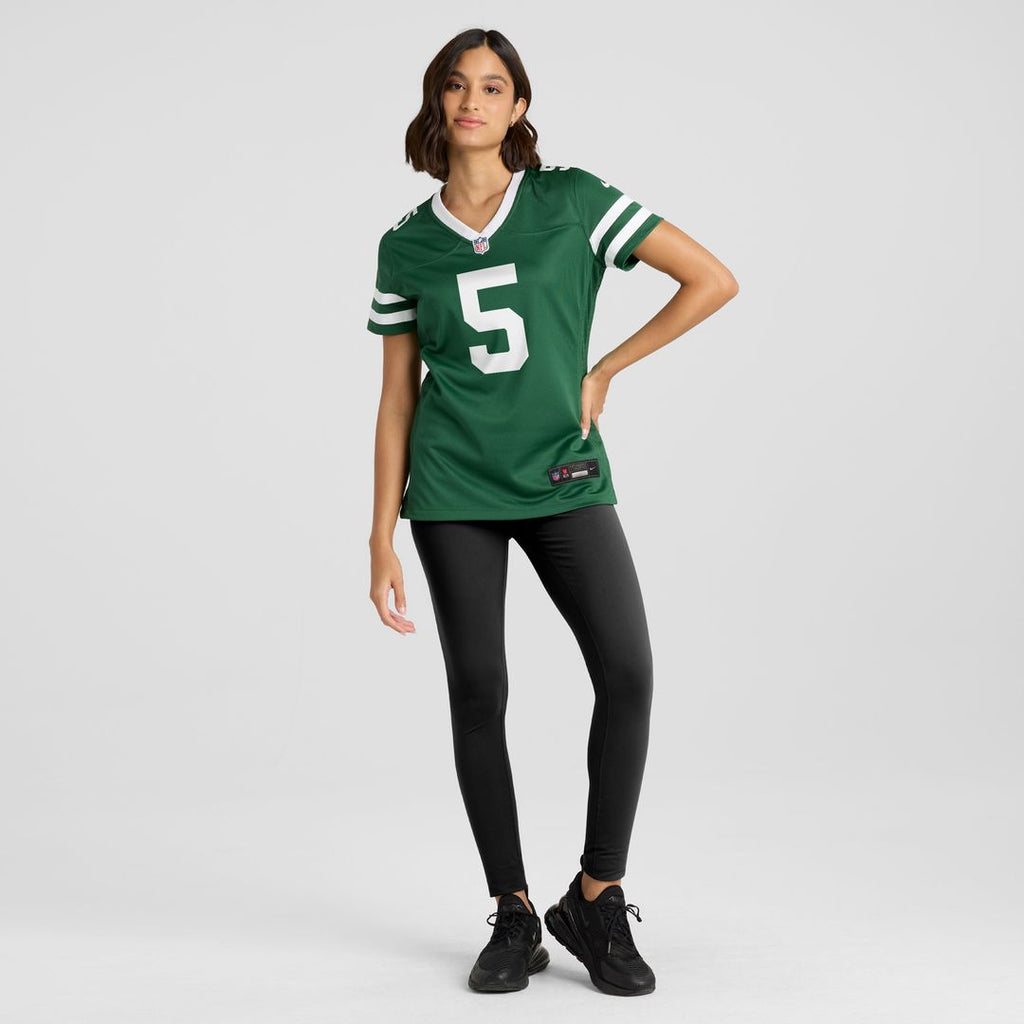 Garrett Wilson New York Jets Nike Women's Game Jersey - Legacy Green