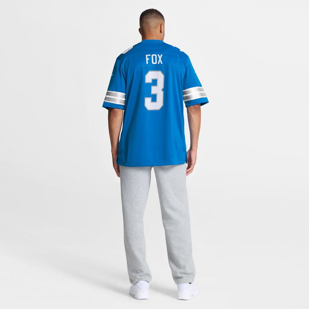 Jack Fox Detroit Lions Nike Team Game Jersey -  Blue