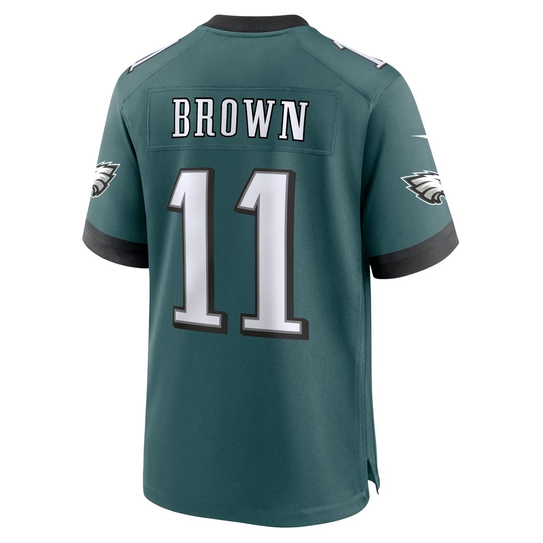 A.J. Brown Philadelphia Eagles Nike Alternate Game Player Jersey - Kelly Green