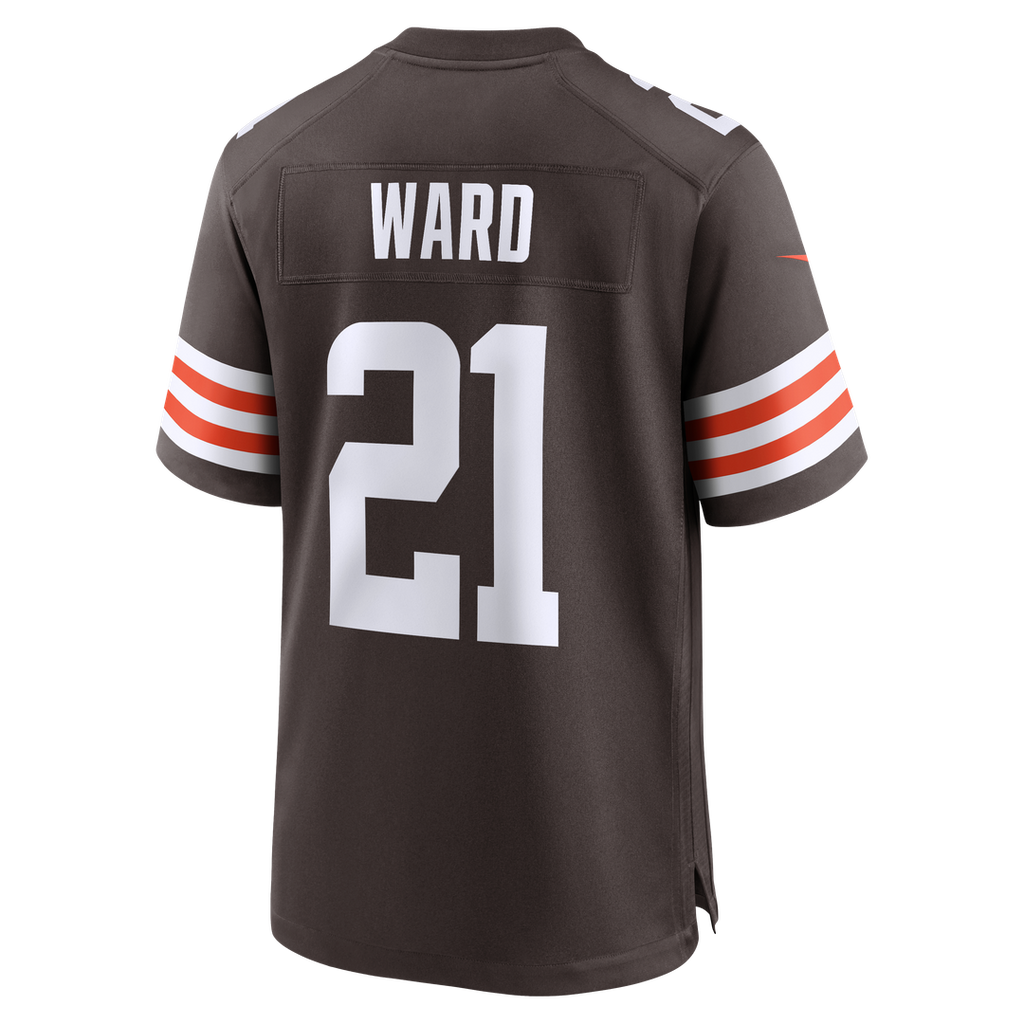 Denzel Ward Cleveland Browns Nike Player Game Jersey - Brown