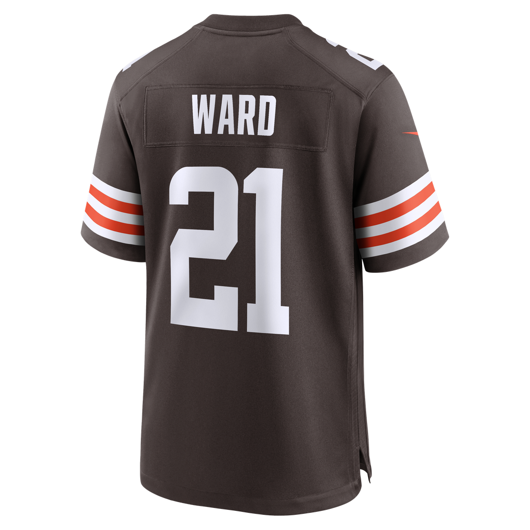 Denzel Ward Cleveland Browns Nike Player Game Jersey - Brown