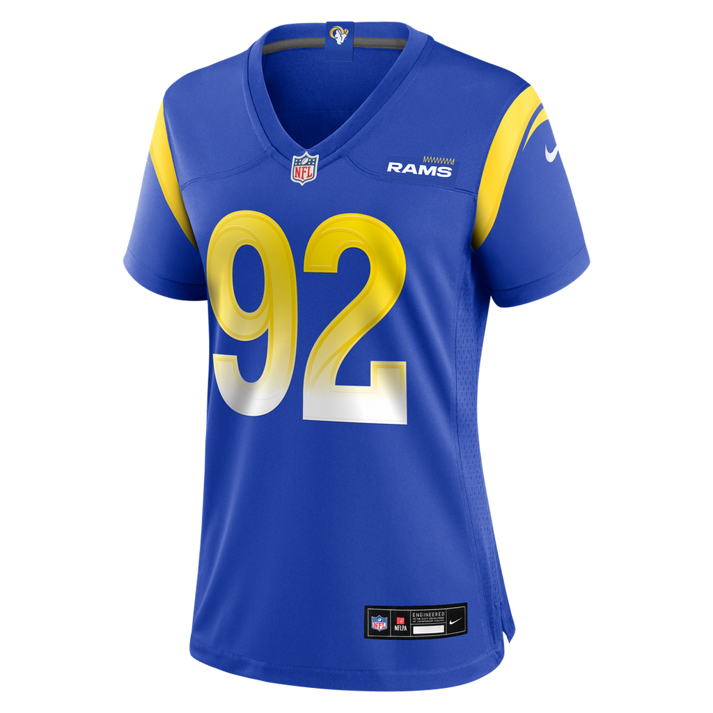 Harrison Mevis Los Angeles Rams Nike Women's Team Game Jersey -  Royal