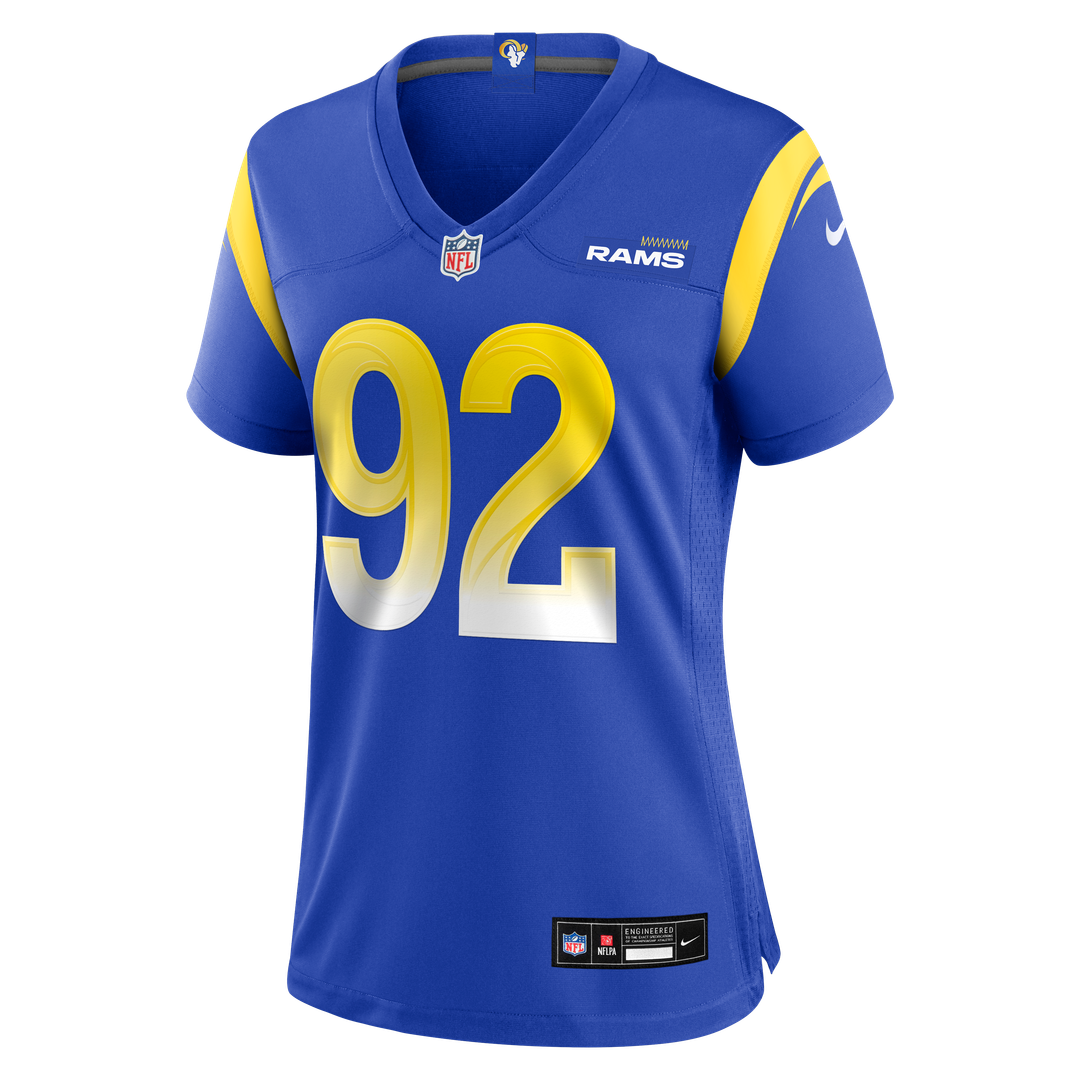 Harrison Mevis Los Angeles Rams Nike Women's Team Game Jersey -  Royal