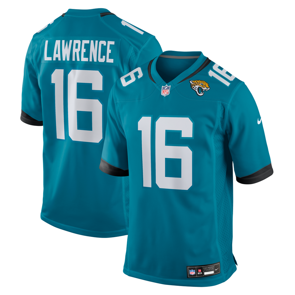 Trevor Lawrence Jacksonville Jaguars Nike Game Jersey - Teal