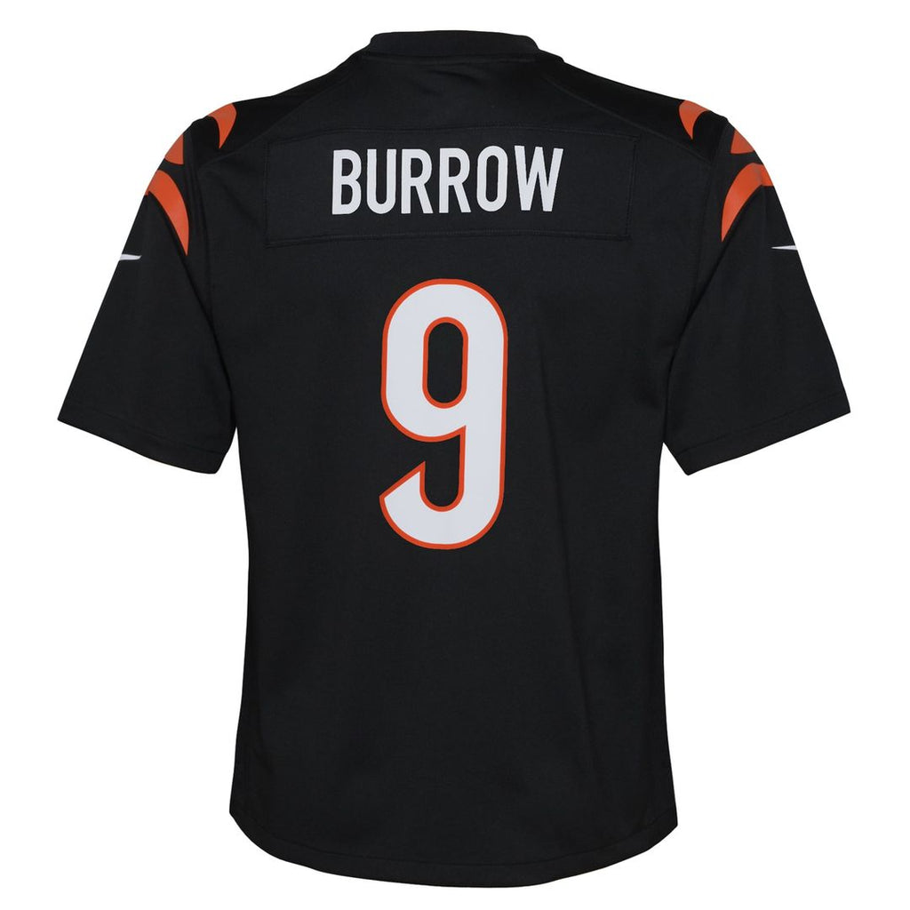 Joe Burrow Cincinnati Bengals Nike Youth Game Jersey - Orange