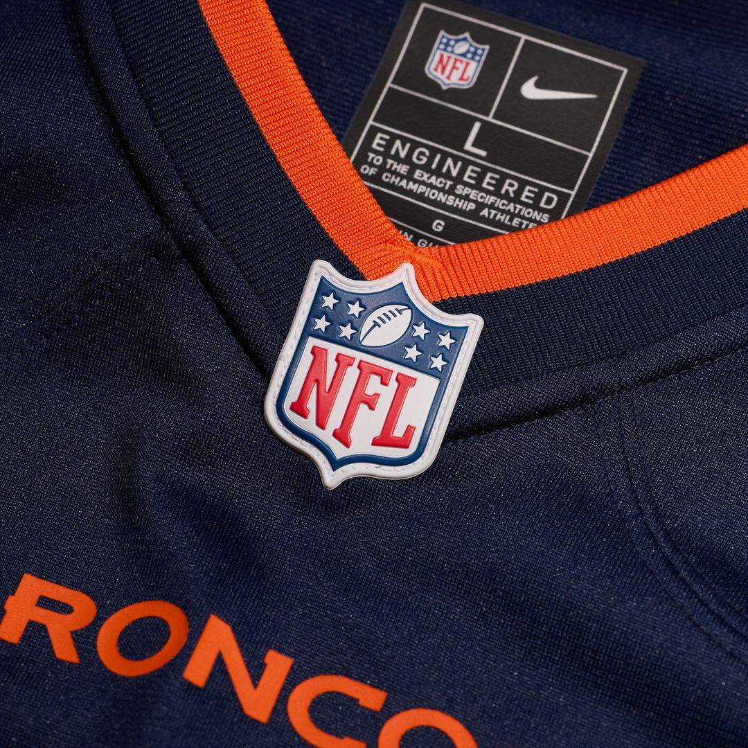 Patrick Surtain II Denver Broncos Nike Alternate Game Jersey - Navy