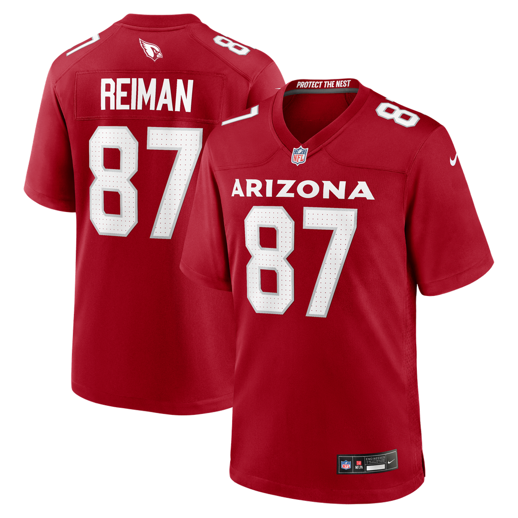 Tip Reiman Arizona Cardinals Nike Team Game Jersey -  Cardinal
