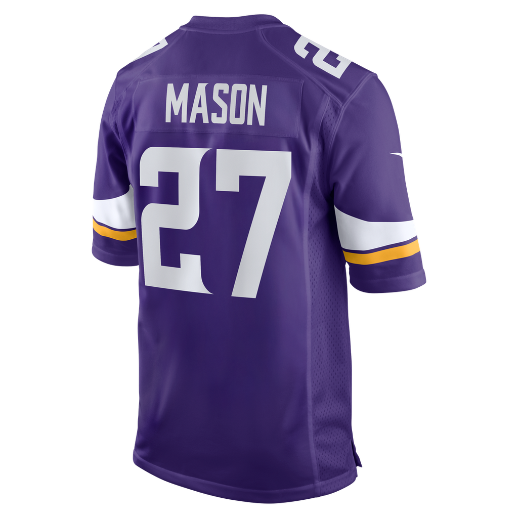 Jordan Mason Minnesota Vikings Nike Team Game Jersey -  Purple