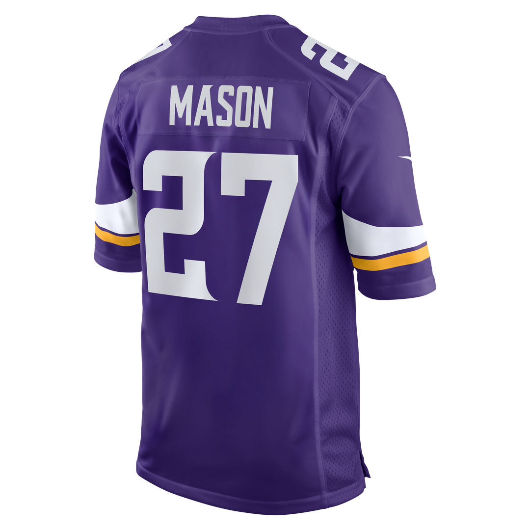 Jordan Mason Minnesota Vikings Nike Team Game Jersey -  Purple