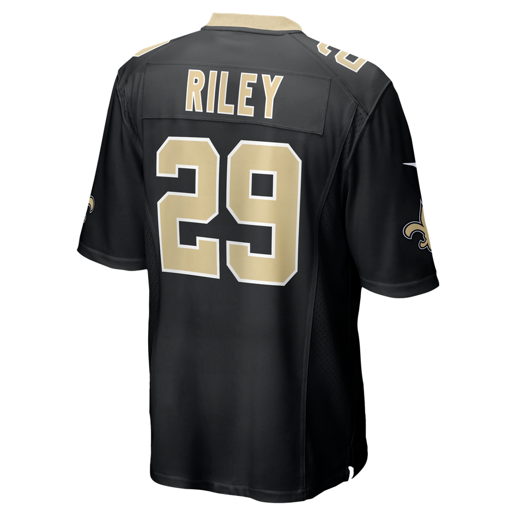Quincy Riley New Orleans Saints Nike Team Game Jersey -  Black