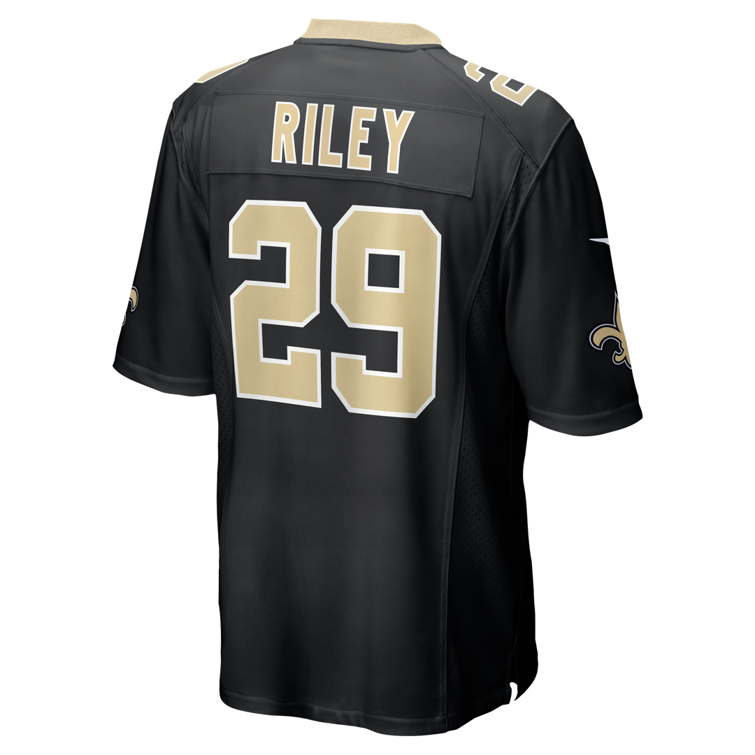 Quincy Riley New Orleans Saints Nike Team Game Jersey -  Black