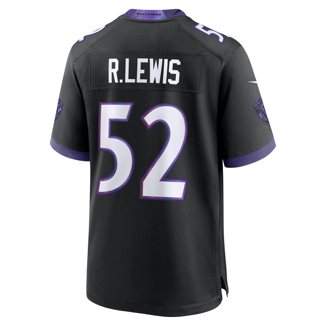 Ray Lewis Baltimore Ravens Nike Alternate Retired Player Game Jersey - Black