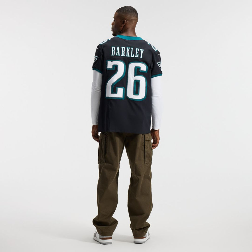 Saquon Barkley Philadelphia Eagles Nike Alternate  Vapor F.U.S.E. Elite Jersey - Black