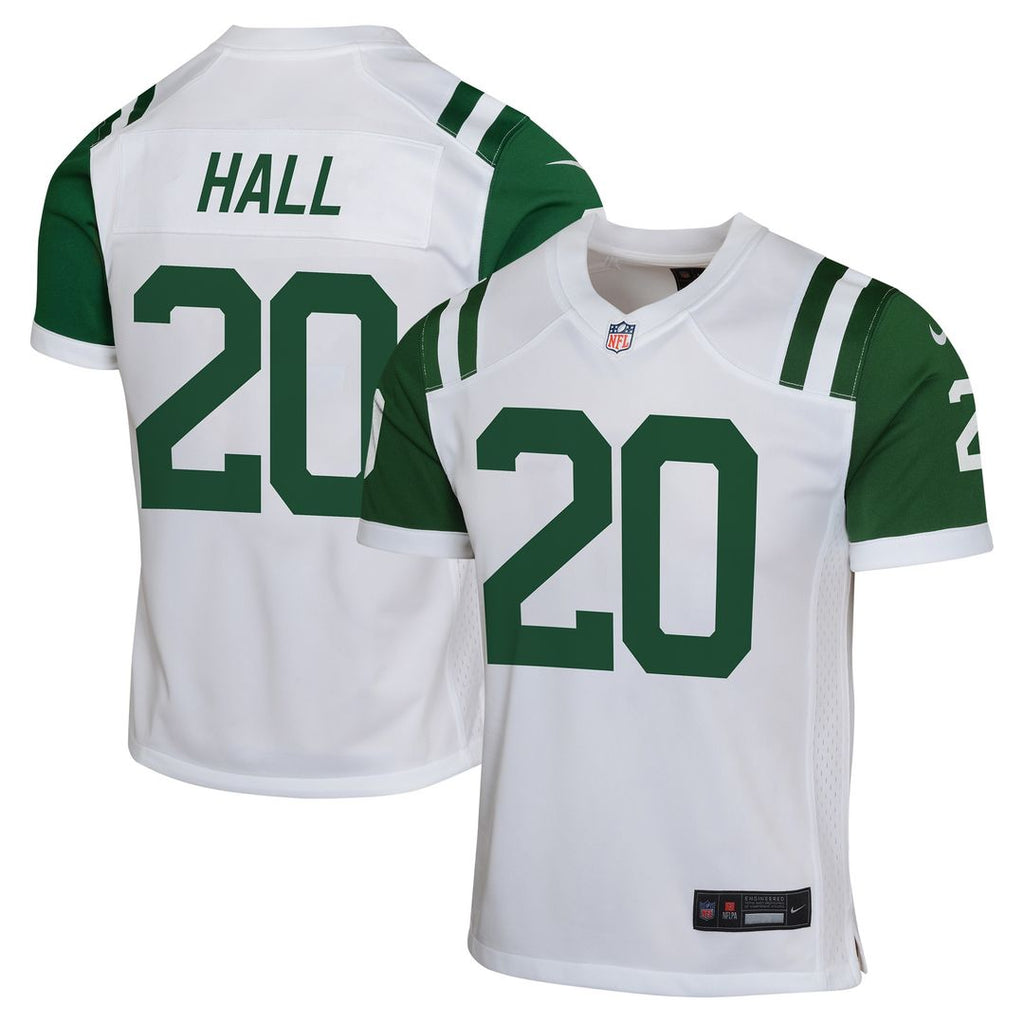 Breece Hall New York Jets Nike Youth Game Jersey - White