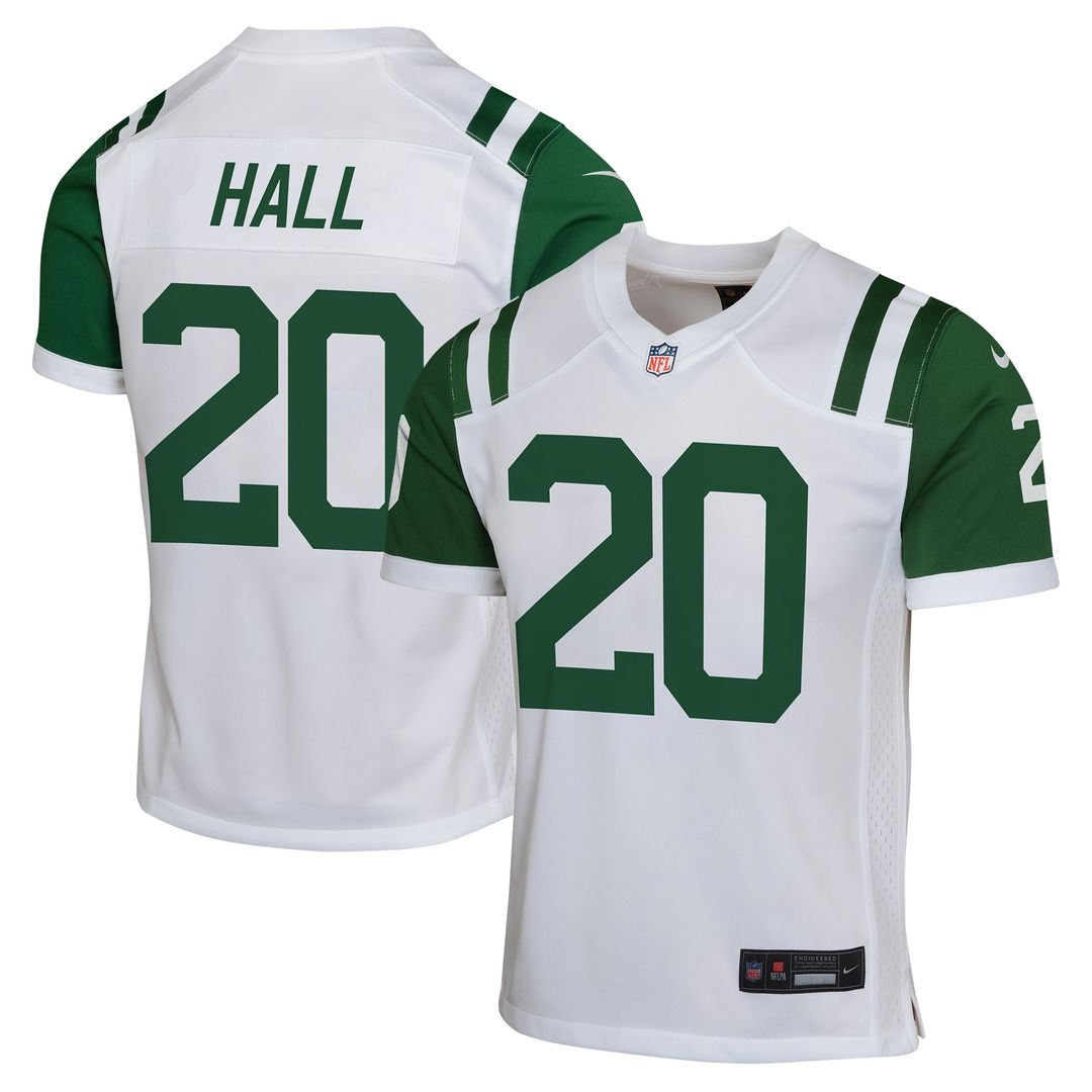 Breece Hall New York Jets Nike Youth Game Jersey - White