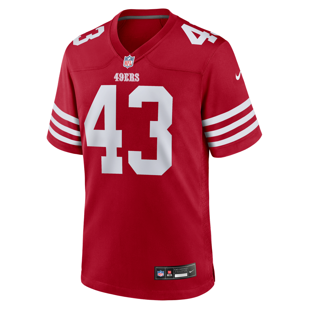Eric Kendricks San Francisco 49ers Nike Team Game Jersey -  Scarlet