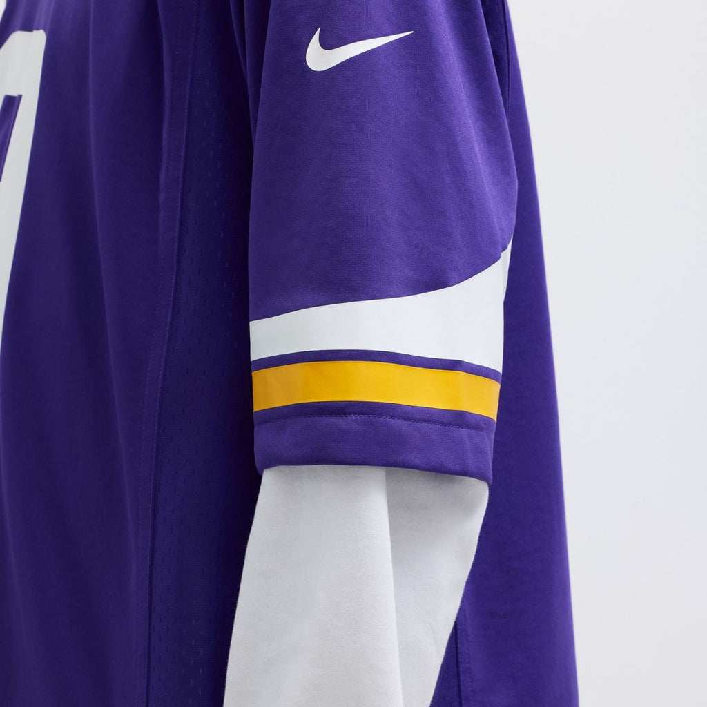 J.J. McCarthy Minnesota Vikings Nike  Player Game Jersey - Purple