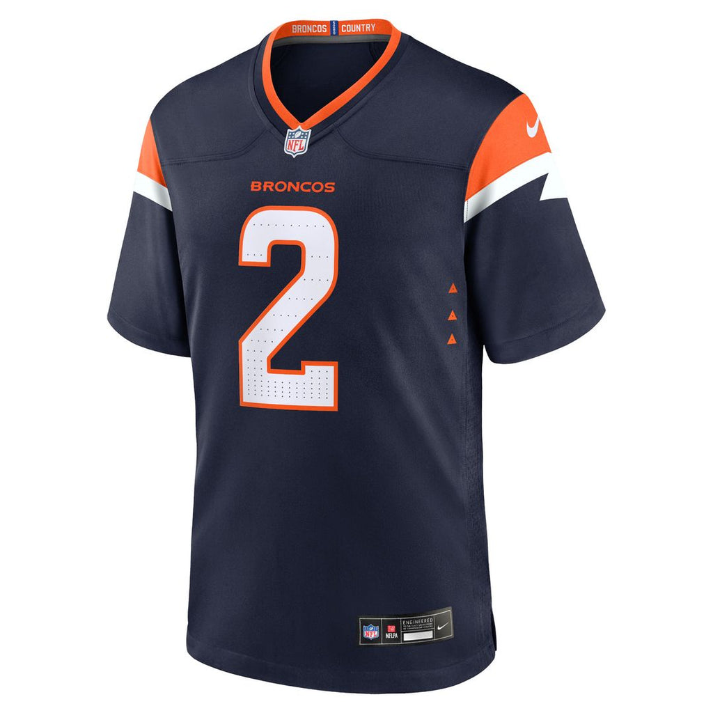 Patrick Surtain II Denver Broncos Nike Alternate Game Jersey - Navy