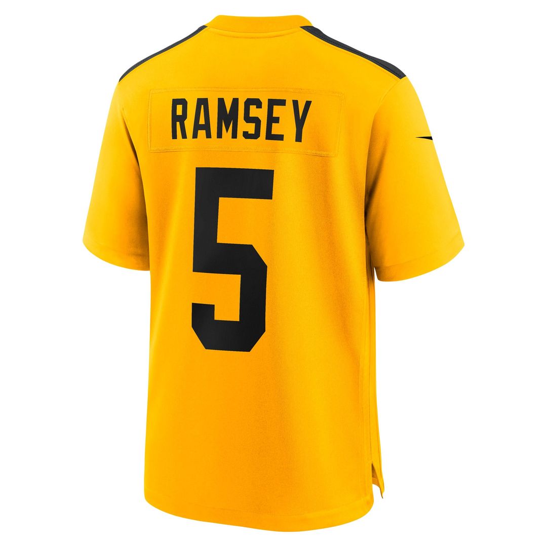 Jalen Ramsey Pittsburgh Steelers Nike Team Game Jersey -  Black