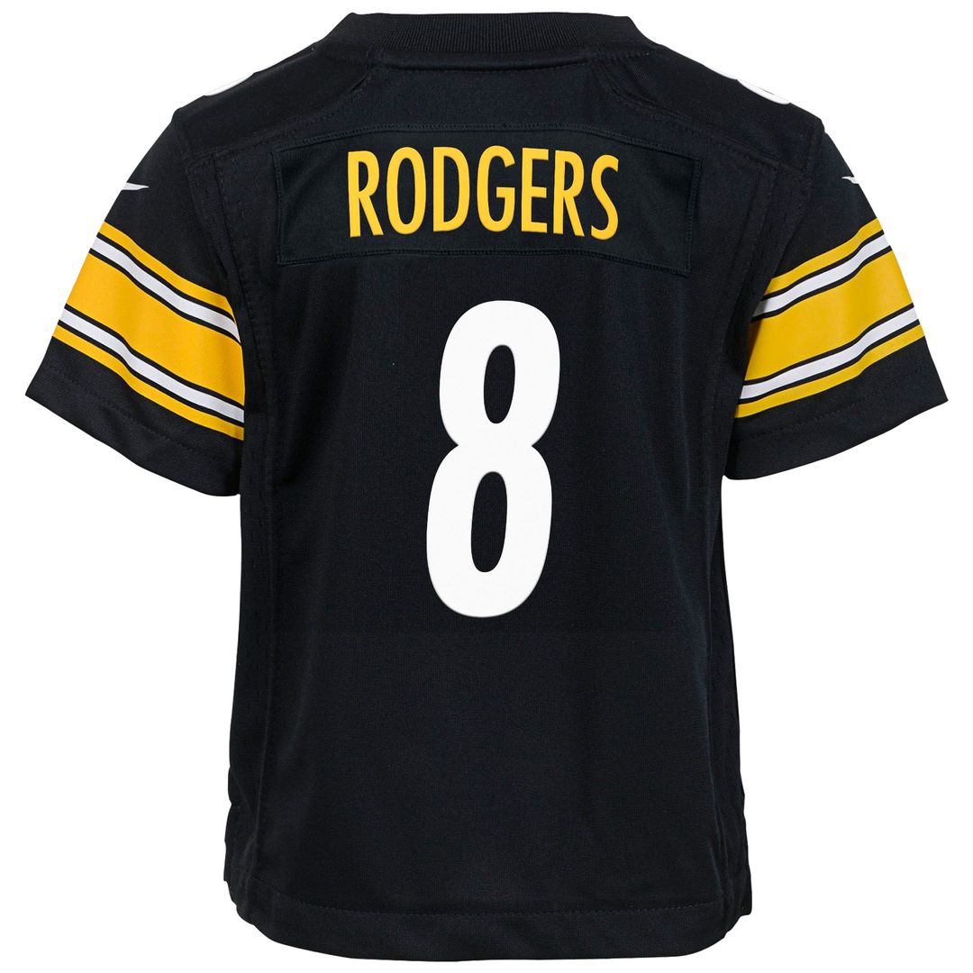 Aaron Rodgers Pittsburgh Steelers Nike Youth Game Jersey - Black
