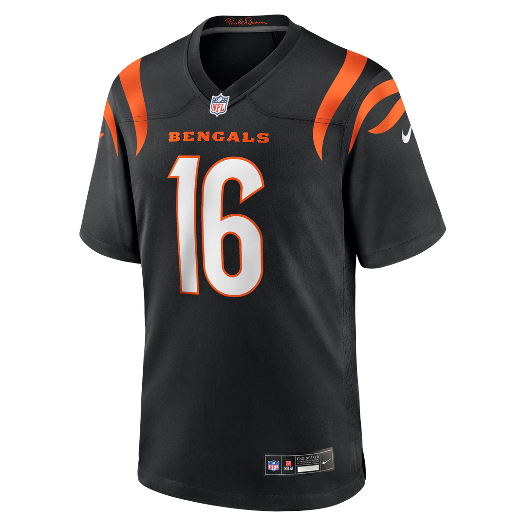 Joe Flacco Cincinnati Bengals Nike Team Game Jersey -  Black
