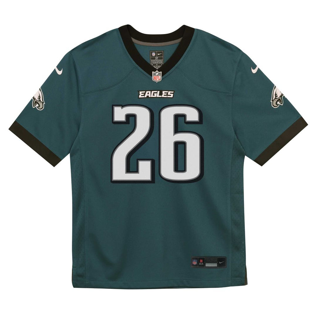 Saquon Barkley Philadelphia Eagles Nike Toddler Team Game Jersey - Midnight Green