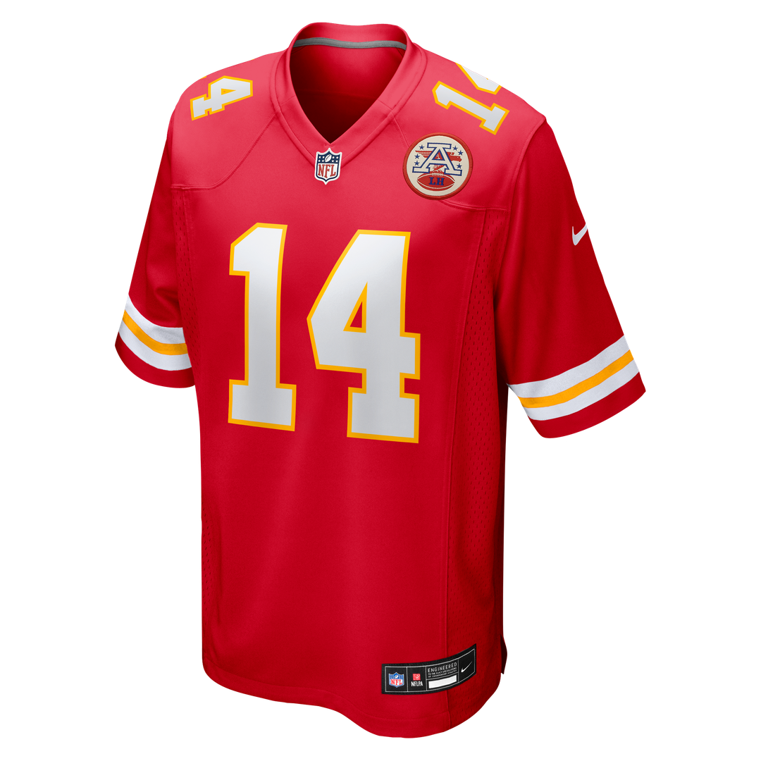 Garrett Nussmeier Kansas City Chiefs Nike Game Jersey - Red