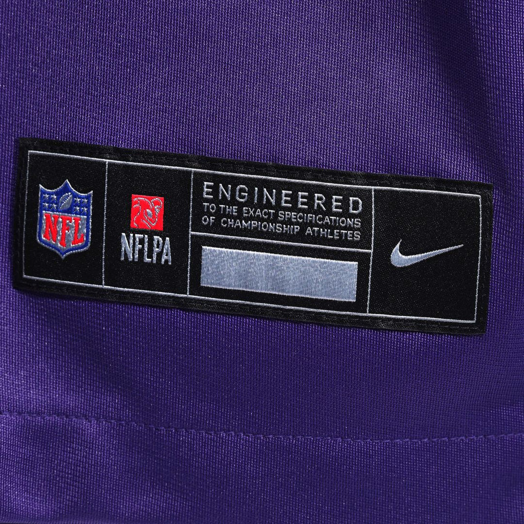 Joe Huber Minnesota Vikings Nike Team Game Jersey -  Purple