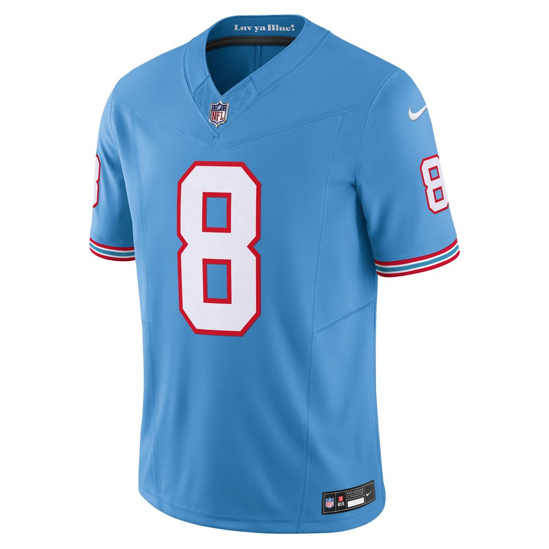 Will Levis Tennessee Titans Nike Vapor F.U.S.E. Limited Jersey - Navy