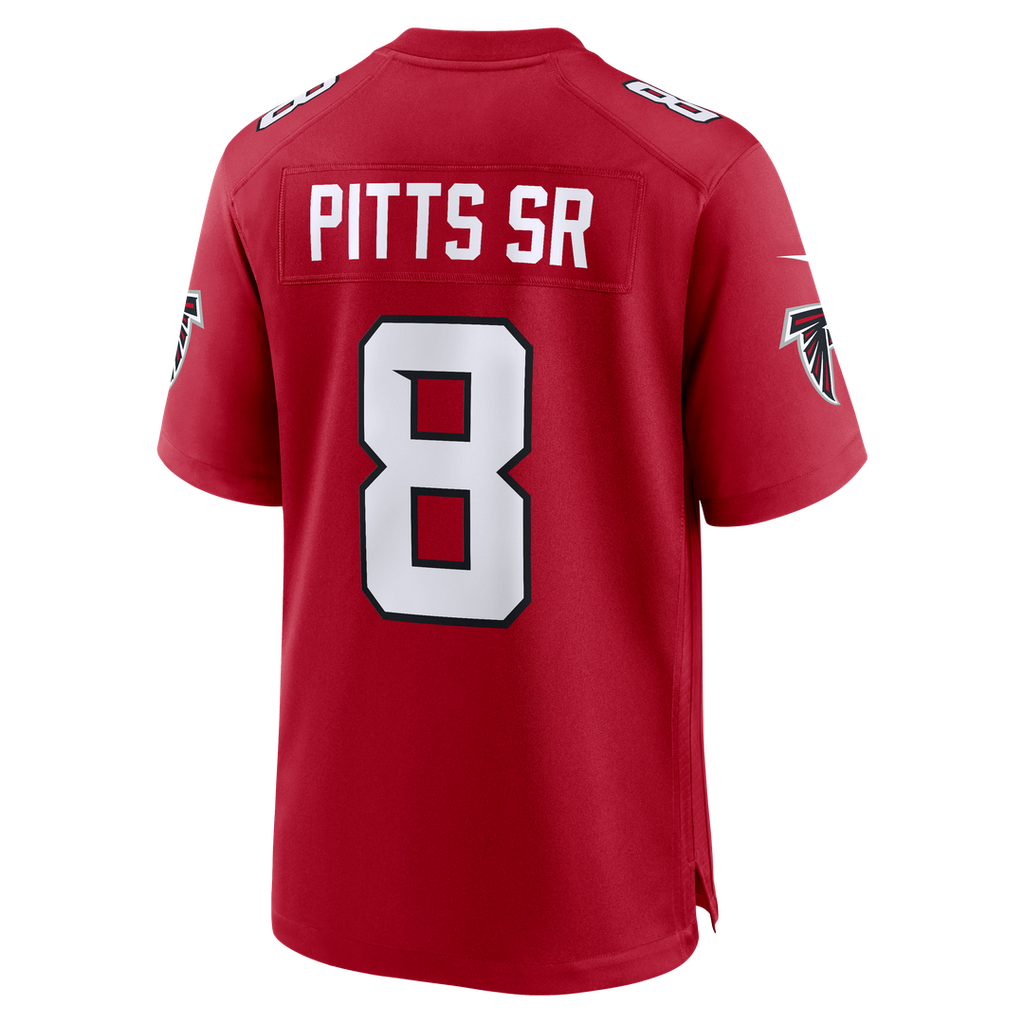 Kyle Pitts Sr. Atlanta Falcons Nike Game Jersey - Red