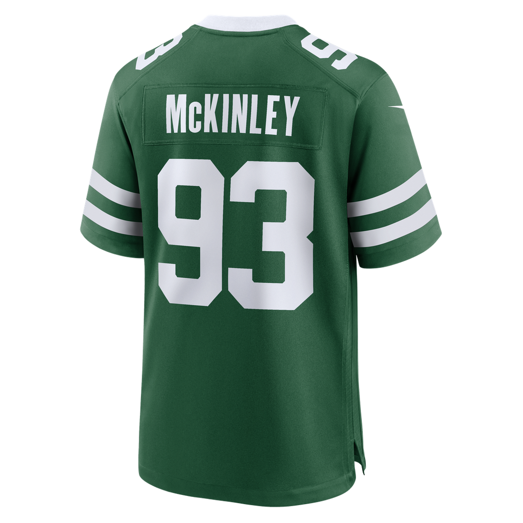 Takk McKinley New York Jets Nike Team Game Jersey - Legacy Green