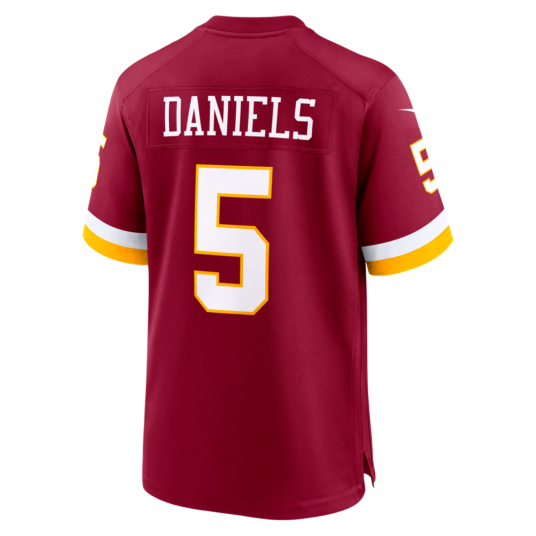 Jayden Daniels Washington Commanders Nike Game Jersey - Burgundy