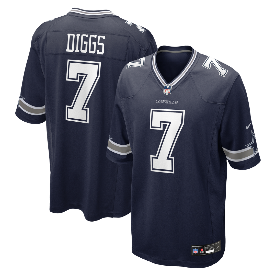 Trevon Diggs Dallas Cowboys Nike Game Jersey - Navy