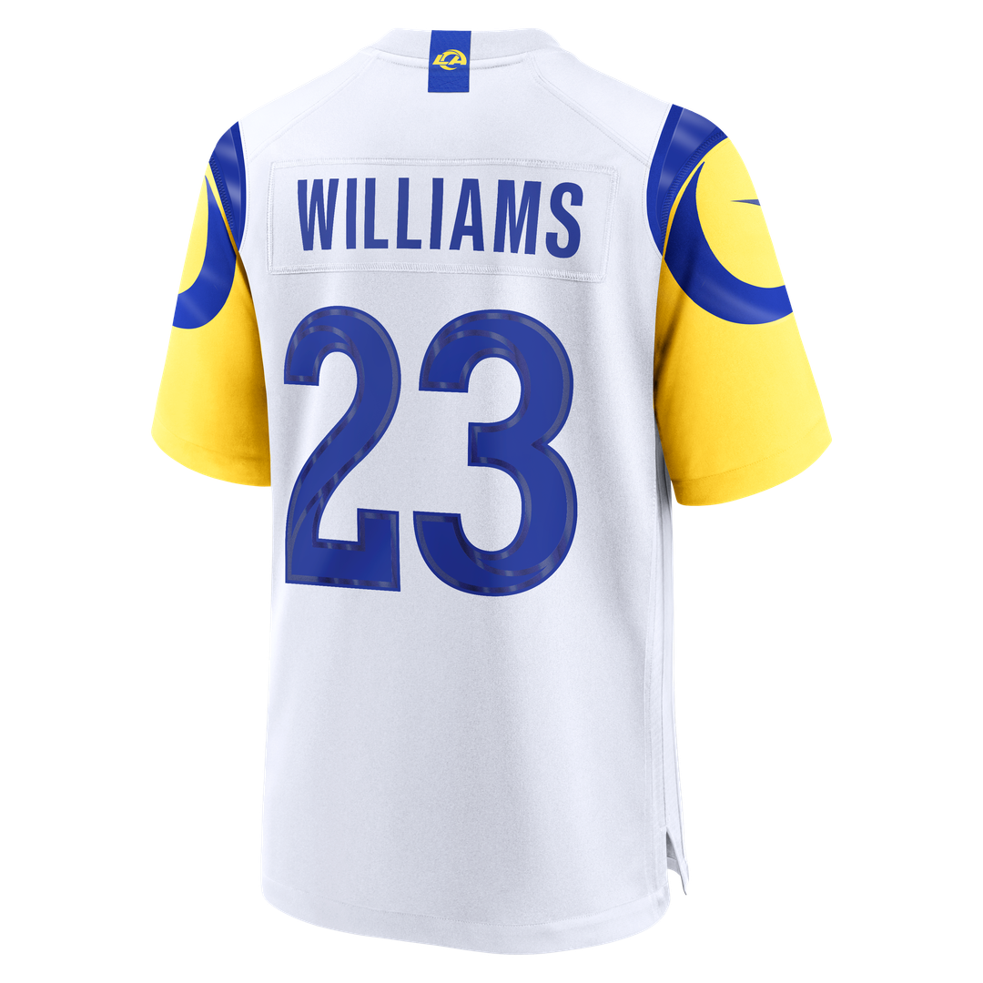 Kyren Williams Los Angeles Rams Nike White Game Player Jersey - White