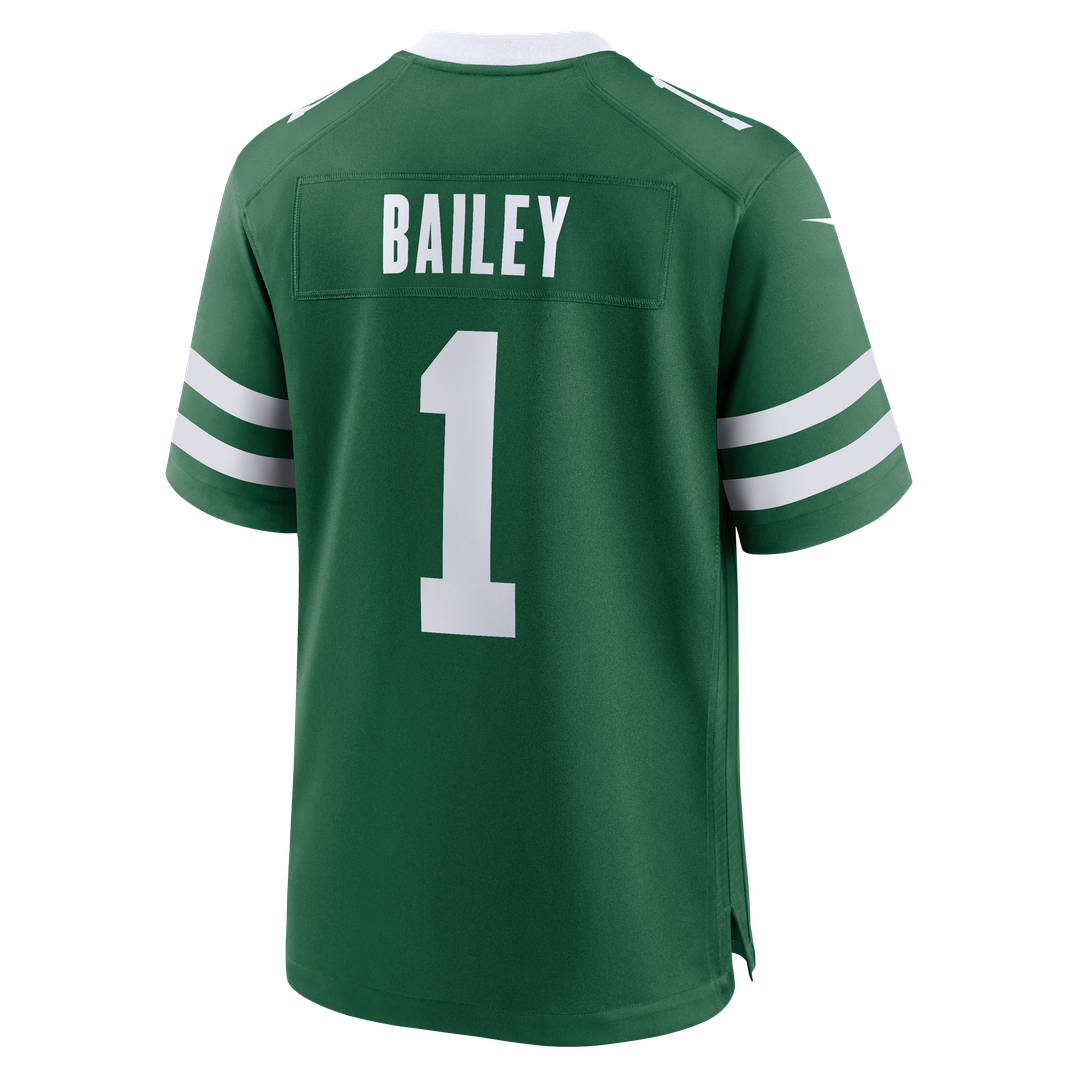 David Bailey New York Jets Nike Alternate Game Player Jersey - Legacy Black