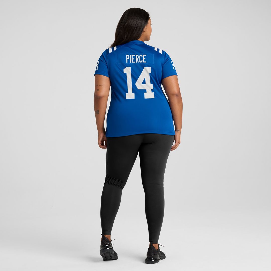Alec Pierce Indianapolis Colts Nike Women's Player Game Jersey - Royal